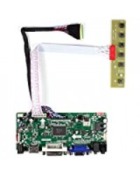 HDMI + VGA + DVI + Entrée Audio Carte contrôleur LCD pour LP173WD1 N173FGE 15.6"17.3" 1600x900 Rétroéclairage LED 40Pin LCD Panel