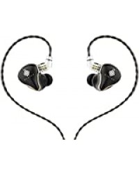 HIDIZS MS1 Écouteurs Intra-Auriculaires Haute résolution avec câble détachable Unversal Fit (Noir)