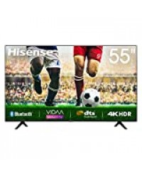 Hisense A7100F 55A7100F TV 139,7 cm (55") 4K Ultra HD Smart TV WiFi Noir A7100F 55A7100F, 139,7 cm (55"), 3840 x 2160 Pixels, LED, Smart TV, WiFi, Noir