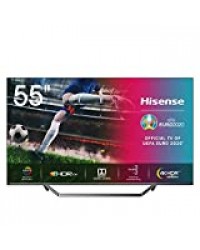 Hisense U7QF 55U7QF TV 139,7 cm (55") 4K Ultra HD Smart TV WiFi Noir U7QF 55U7QF, 139,7 cm (55"), 3840 x 2160 Pixels, LED, Smart TV, WiFi, Noir