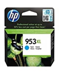 HP 953XL F6U16AE haut rendement, cartouche d'encre Authentique, imprimantes HP OfficeJet, HP OfficeJet Pro, Cyan