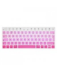 i-Buy QWERTY Protège Clavier Compatible pour Apple Magic Keyboard, Silicone Protection Poussière Coque Clavier Couverture Ultra-mince [EU English Layout]- Dégradé bleu