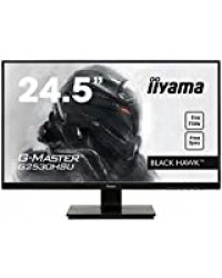 Iiyama GMaster Black Hawk G2530HSUB1 Moniteur Gaming 24,5" Ful HD 1 ms Freesync 75 Hz VGA/DP/HDMI Hub USB VGA/HDMI/DP Multimédia ChÃ¢ssis Slim Noir