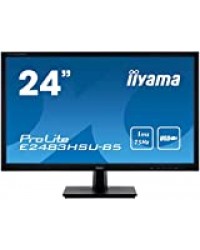 Iiyama Prolite E2483HSU-B5 Ecran LED 23,8" TN Full HD 1 ms VGA/DP/HDMI Hub USB Multimedia Noir