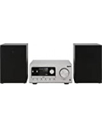 IMPERIAL DABMAN i300 CD Système stéréo Micro HiFi avec Dab, Dab+, FM, Radio Internet, UPNP, Lecteur CD, Bluetooth, Haut-parleurs Argent