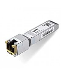 ipolex 10Gb SFP+ to RJ45 Module, 10GBase-T SFP+ Copper Transceiver pour Cisco SFP-10G-T-S, Ubiquiti UF-RJ45-10G, D-Link, Netgear, TP-Link, Mikrotik, Supermicro(Cat6a/7, 30-Mètres)