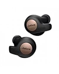 Jabra Elite Active 65t Écouteurs - Écouteurs de sport Bluetooth à Isolation passive du bruit avec capteur de mouvement pour le suivi - Sans fil - Noir cuivre