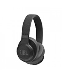 JBL LIVE 500BT – Casque audio circum-auriculaire sans fil – Écouteurs Bluetooth avec commande pour appels – Autonomie jusqu'à 30 heures – Noir