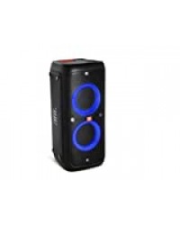 JBL PartyBox 300 – Enceinte Bluetooth portable de soirée avec effets lumineux – Prise USB & entrée jack pour guitare ou micro – Autonomie 18hrs – Noir
