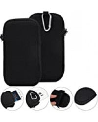 K-S-Trade Compatible avec Samsung Galaxy A20e Étui De Protection en Néoprène pour Sac Saccoche De Voyage Anti Choc Housse Coque Sleeve pour Smartphone 1x Noir