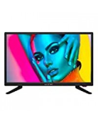 Kiano Slim TV 22" Pouces [55 cm, Full HD] (Triple Tuner, DVB-T2, CI, CI+) Lecteur Multimédia Via Port USB Téléviseur 22 Pouces (PVR, Dolby Audio, HDMI, LED, Direct LED, FHD) Classe énergétique A