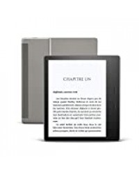 Kindle Oasis, Maintenant avec température d'éclairage ajustable, Résistant à l'eau, 32 Go, connectivité cellulaire gratuite + Wi-Fi, Graphite