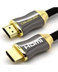 LCS - ORION - 3M - Câble HDMI 1.4 - 2.0 - 2.0 a/b - Professionnel - 3D - Ultra HD 4K 2160p - Full HD 1080p - HDR - ARC - CEC - High Speed par Ethernet - Connecteurs plaqués or