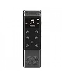 Lecteur stéréo 8 Go MP3 double enregistreur audio en alliage d'aluminium haute définition Mini pour un usage quotidien