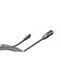 Linéaire TVRFUA5 Câble antenne RJ45 Mâle/fiche F Mâle à Visser pour Réseaux VDI/VDV Grade 3 0m50