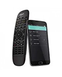 Logitech Harmony Companion Télécommande Universelle, Pour Freebox, Apple TV, Roku, Sonos et Contrôle Domotique, App & Hub, Actions Rapides, Configuration Facile, LG/Samsung/Sony/Xbox/PS4 - Noire