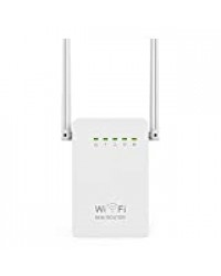 LYzpf Repeteur WiFi Répéteur Amplificateur de Signal 2.4GHz 300Mbps Extension sans Fil Portée Routeurs Réseau Booster Accessoires Installation Facile