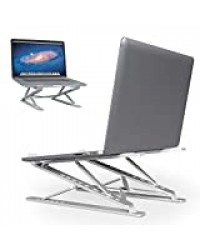 M Timmono Support Ordinateur Portable, Support PC Portable Ventilé,Laptop Stand Réglable Ergonomique pour MacBook Air Pro, PC, iPad, Notebook, Tablette (11-15 Pouce)