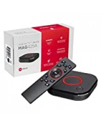 MAG 425A Infomir & HB-DIGITAL 4K IPTV Set TOP Box ANDROID TV 8.0 Multimedia Player Internet TV IP Receiver # UHD 2160p@60 FPS HDMI 2.0 USB 3.0 HEVC H.256 # ARM Cortex-A53 # WLAN 802.11ac + HDMI câble