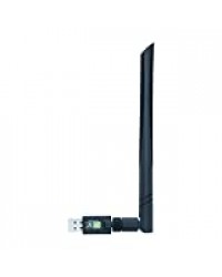 Mcbazel Adaptateur WiFi AC600Mbps sans Fil Double Bande 2.4 / 5Ghz Adaptateur USB 2.0 Dongle Wi-FI avec Antenne à Gain élevé pour PC/Laptop
