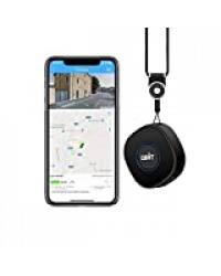 Mini GPS Traceur avec Application Gratuite pour Android iOS, GPS Tracker Portable Con Suivi GPS en Temps Réel/Géolocalisation/Alarmes SOS/Conversation à Deux Voies pour Enfants/Personnel