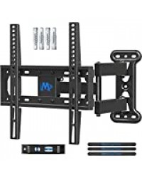 Mounting Dream Support TV Mural avec Bras Articulé Orientable Inclinable pour la Plupart des Téléviseurs à Écran Plat de 26 à 55 Pouces (66-140cm) jusqu'à VESA 400x400 mm et 27 kg, MD2377-02