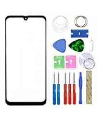 MovTEK Ecran Tactile Vitre Avant Kit de Remplacement pour Samsung Galaxy A41 SM-A415F 6.1" avec Trousse à Outils - Noir