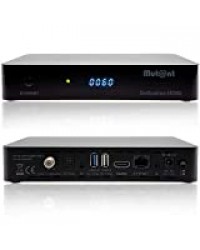 Mutant HD60 Récepteur satellite 4K UHD 2160p E2 Linux 1 x DVB-S2X avec câble HDMI [préprogrammé pour Astra & Hotbird]