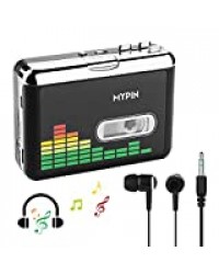MYPIN Lecteur de Cassette Autonome Audio numérique USB Musique/Cassette vers MP3 Converter avec OTG Enregistrer sur clé USB/Pas de PC requis