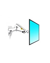 NB F150 support mural ergonomique professionnel avec ressort à gaz pour écrans PC et petits TV 43-68 cm, de 2 à 6,5 kg