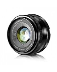 Neewer® 35mm f/1,7 Objectif Fixé Focus Manuelle pour Olympus et PANASONIC APS-C Appareil Photo Numérique, Tel Que Olympus: E-M1/M5/M10, E-P5E-PL3/PL5/PL6/PL7, PANASONIC: GM1/2, GX1/2/7/8, GF5/6/7