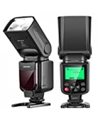 Neewer Flash Speedlite TTL NW-670 avec Ecran LCD pour Canon 7D Mark II, 5D Mark II III, IV, 1300D, 1200D, 1100D, 750D, 700D, 650D, 600D, 550D, 500D, 100D, 80D, 70D, 60D et Autres Caméra Numériques Canon