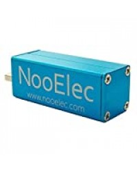 NESDR Mini 2+ Al: 0.5PPM TCXO RTL-SDR, ADS-B et DVB-T de Récepteur USB avec Boîtier en Aluminium et Antenne. Tuner RTL2832U et R820T2. Logiciel Défini Compatible avec la Plupart des Logiciels SDR
