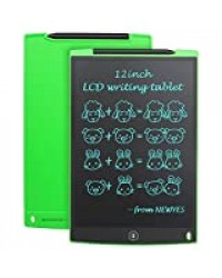 NEWYES NYWT120 LCD Tablette d'Ecriture avec Stylet, 12 Pouces de Longueur, Couleurs Variées(Vert)