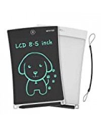 NEWYES NYWT850 Tablette d'Ecriture LCD, 8,5 Pouces de Longueur - Différentes Couleurs(Blanc)