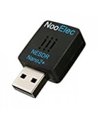 NooElec NESDR Nano 2+ Tiny Black RTL-SDR USB Set (RTL2832U + R820T2) avec antenne TCXO et MCX à très Faible Bruit de Phase 0.5PPM. Radio définie par Logiciel, Compatible DVB-T et ADS-B, sécurité ESD
