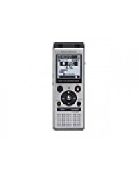 Olympus WS-852 Enregistreur vocal numérique de haute qualité avec microphones stéréo, 7 scènes d'enregistrement, recherche par calendrier, USB direct, filtre vocal, support intégré et mémoire de 4 Go