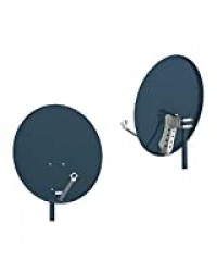 Opticum X80 Satellite Antenna anthracite 80 cm en acier