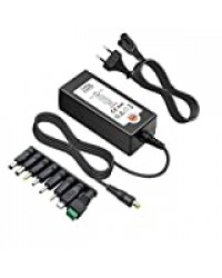 Outtag 45W Multi-Tension Chargeur de Bureau 5V 6V 7.5V 9V 12V 13.5V 15V 3A 3000mA AC DC Adaptateur Secteur pour CCTV/Caméra/TV Box/Bande LED/Jouets Voiture/Tablet PC/Balances/Routeurs/Haut-parleurs