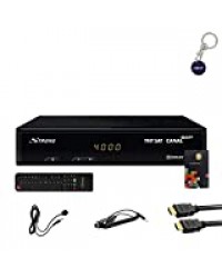 Pack Récepteur Strong SRT 7404 HD + Carte Viaccess TNTSAT + Câble HDMi + Cordon 12V + Déport IR