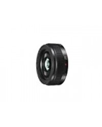 Panasonic Lumix Objectif à focale fixe pour capteur micro 4/3 20mm F1.7 II H-H020AE-K (Grand angle 20mm, Très Grande ouverture F1.7, Ultra compact, equiv. 35mm : 40mm) Noir – Version Française
