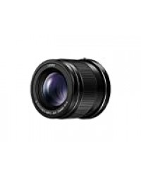 Panasonic Lumix Objectif à focale fixe pour capteur micro 4/3 42,5mm F1.7 H-HS043E-K (Grand angle 42,5mm, Très Grande ouverture F1.7, Stabilisé, equiv. 35mm : 85mm) Noir – Version Française