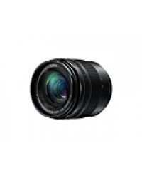 Panasonic Lumix Objectif Zoom Standard pour capteur micro 4/3 12-60mm F3.5-5.6 H-FS12060E (Grand angle 12mm, Stabilisé, Zoom Polyvalent, Tropicalisé, equiv. 35mm : 24-120mm) Noir – Version Française