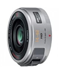 Panasonic Lumix Objectif Zoom Standard pour capteur micro 4/3 14-42mm F3.5-5.6 H-PS14042E-S (Grand angle 14mm, Motorisé, Stabilisé, Ultra compact, equiv. 35mm : 28-84mm) Gris – Version Française