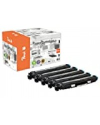 Peach Spar Pack Plus Lot de 2 modules de Toner compatibles avec Brother TN-247 Noir/Cyan/Magenta/Jaune