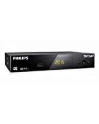 PHILIPS - TNT SAT DSR3231T Récepteur TV HD Satellite - Noir