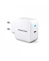 POWERADD Chargeur USB C - 30 W Quick Charge USB Plug avec Indicateur LED Compatibilité Universelle Chargeur Secteur Mural pour iPhone Smartphone Tablette