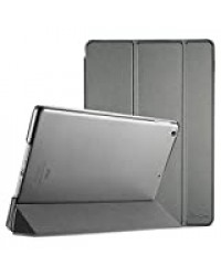 ProCase Coque pour iPad Air 1-9.7 Pouces, 1è Génération, Modèles-A1474/A1475/A1476, Housse Étui de Protection avec Support Fonction et Veille/Réveil Automatique pour iPad Air 1-9.7"-Métallique