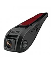 Pruveeo - Dashcam F5 sans fil pour voiture - Enregistreur DVR - Design discret