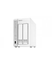 QNAP TS-231P Desktop NAS Gehäuse mit 1 GB DDR3 RAM, Powerful 2-Bay Storage Server